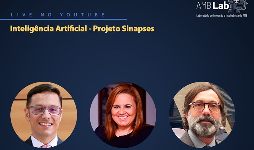 Juiz da Corregedoria do TJRO participa de live do Laboratório de Inovação e Inteligência