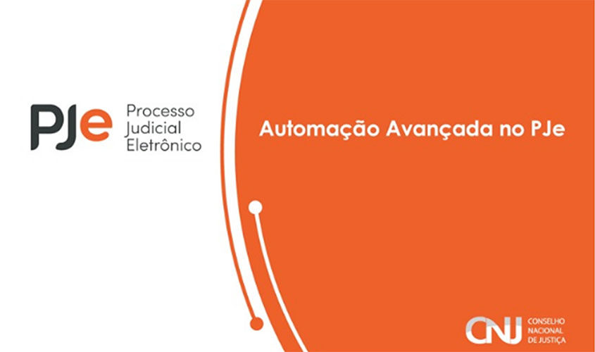 Inteligência artificial é tema do Programa de Formação no PJE desta sexta-feira (31/7)