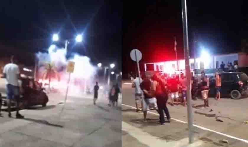 Polícia Militar encerra festa clandestina com centenas de pessoas