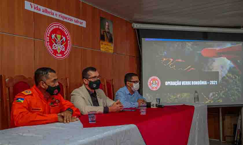 'Operação Verde Rondônia' é lançada pelo Governo para combater incêndios florestais em áreas críticas do Estado