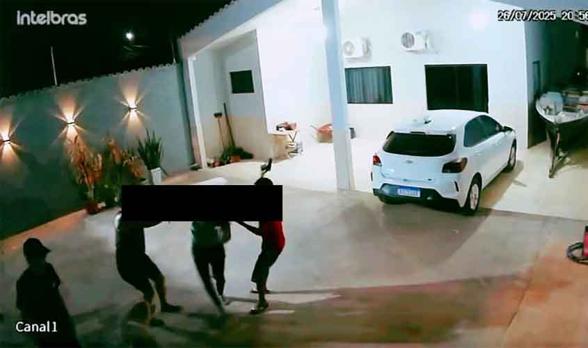 Casal é agredido durante assalto violento em residência no bairro Embratel, em Porto Velho