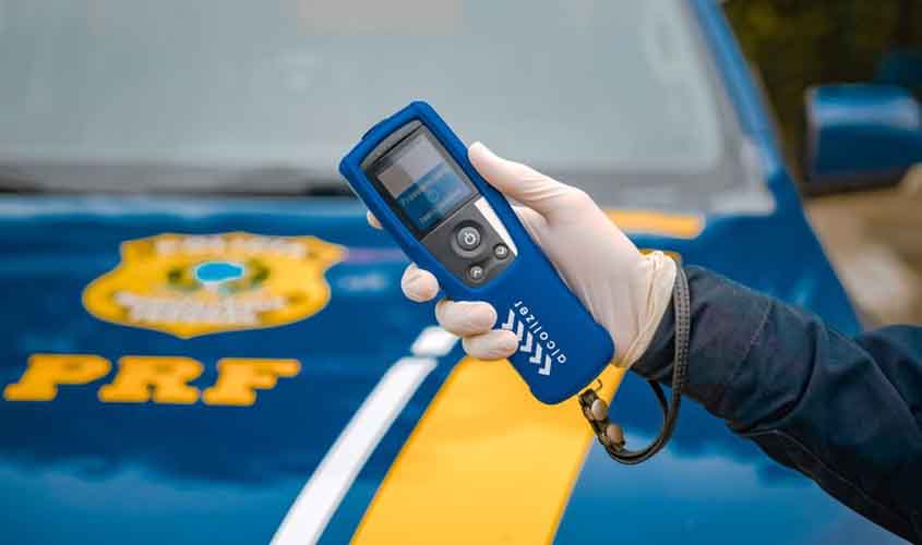 PRF prende 7 pessoas por embriaguez ao volante em Rondônia nesse final de semana