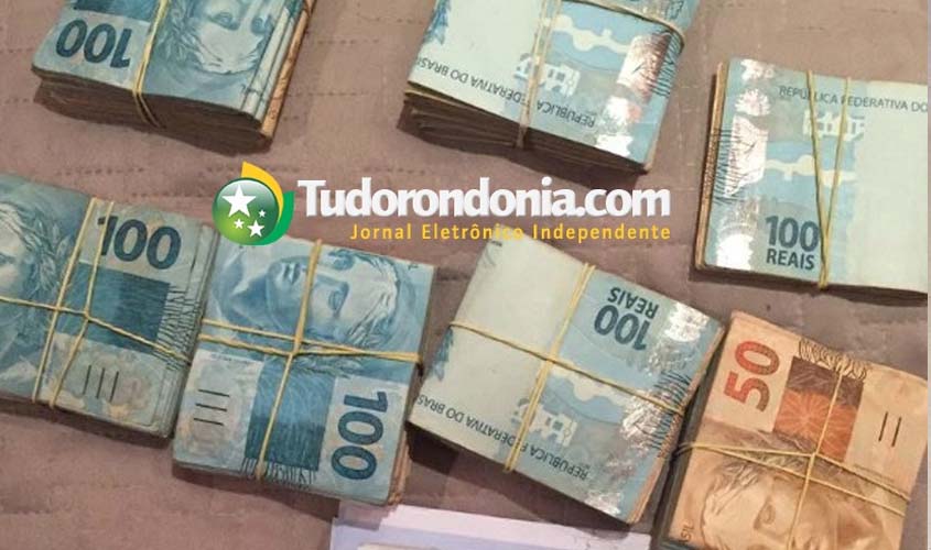 Polícia prende suspeito de tráfico de drogas com grande valor em espécie