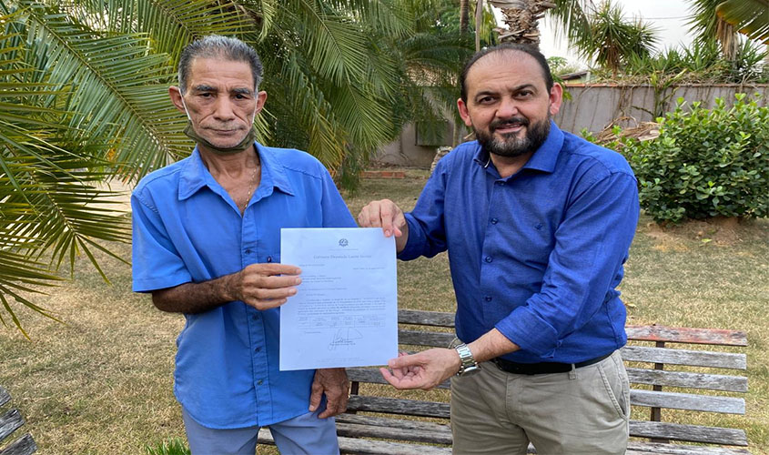 Presidente Laerte Gomes destina R$ 860 mil para Nova Brasilândia neste ano