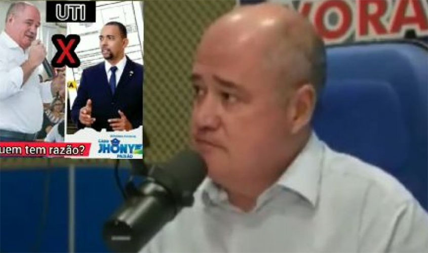 Prefeito Marcito Pinto chama Deputado Estadual Jhonny Paixão de irresponsável e faz desafio sobre as instalações das UTIS