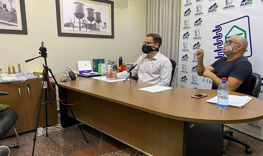 Live da Escola do Legislativo debate História de Porto Velho