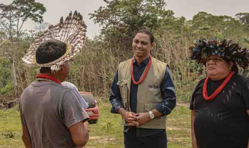 Sedam realiza ação em comunidades indígenas para viabilizar o etnoturismo e desenvolvimento ambiental
