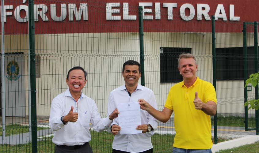 É oficial: Gilmar da Farmácia registra candidatura pelo Partido Social Cristão em Vilhena