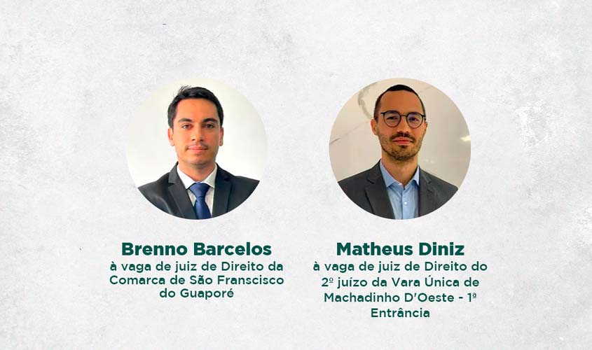 Ameron parabeniza magistrados por promoção concedida pelo pleno do TJRO