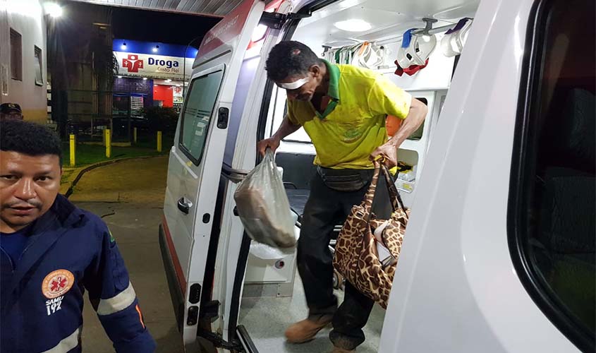 Usuários de drogas agridem homem à pauladas na zona leste para roubar