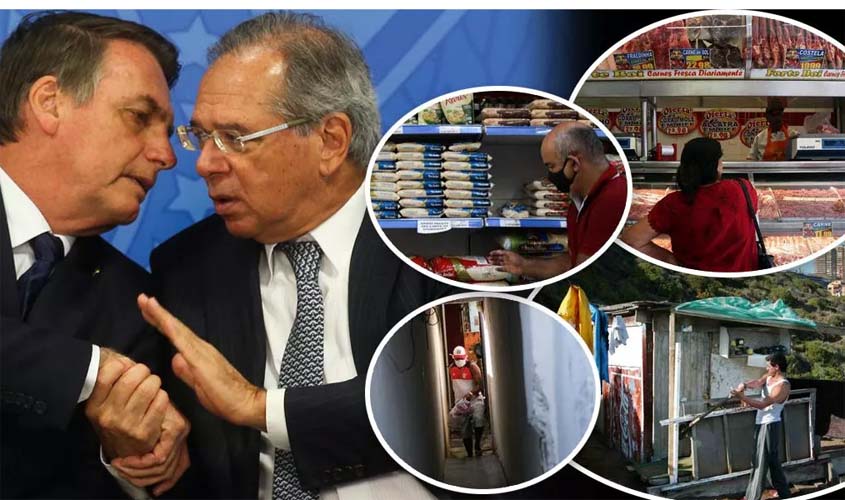 Inflação começa a subir forte e atinge os pobres: preços nos supermercados sobem 12,69% em 2020