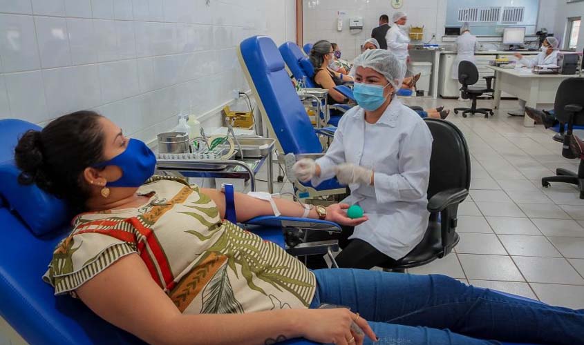 Fhemeron alerta para baixo estoque de sangue e convoca doadores em todo o Estado de Rondônia