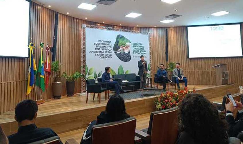 TJRO participa de seminário sobre economia sustentável