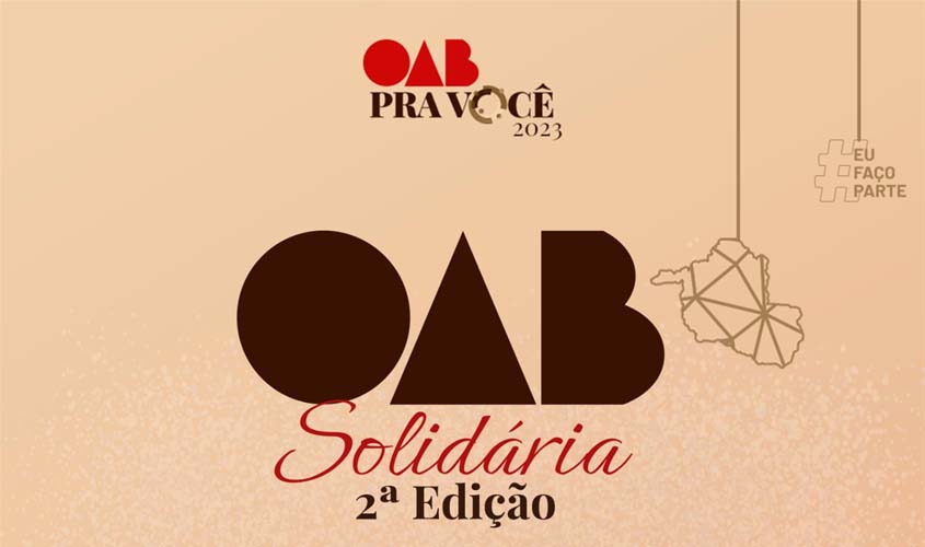 Subseção de Buritis promove segunda edição do projeto OAB Solidária