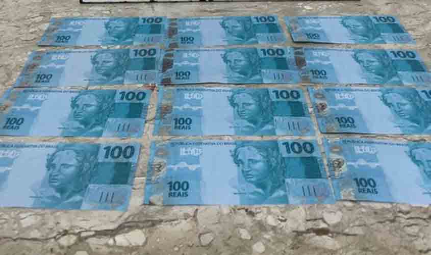 PF prende em flagrante suspeito de adquirir notas falsas