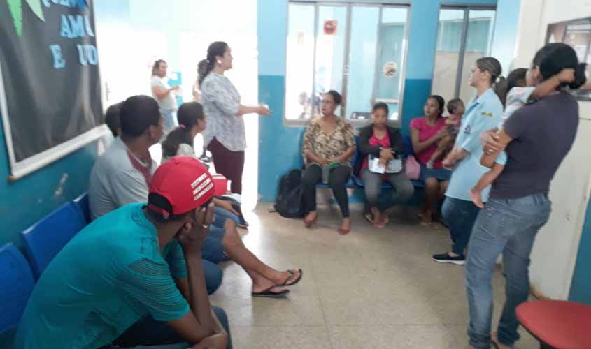 Semusa realiza palestras em unidades de saúde do Município