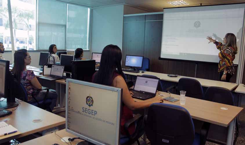 Servidores do Governo de Rondônia são capacitados para uso do Sistema Eletrônico de Informações