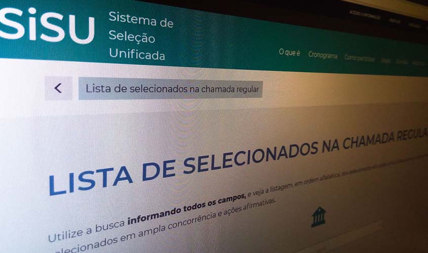 Sisu: MEC libera acesso ao resultado