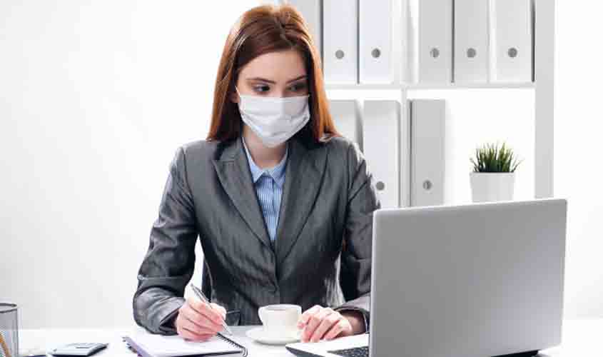 10 medidas para evitar contágio de covid-19 nos escritórios