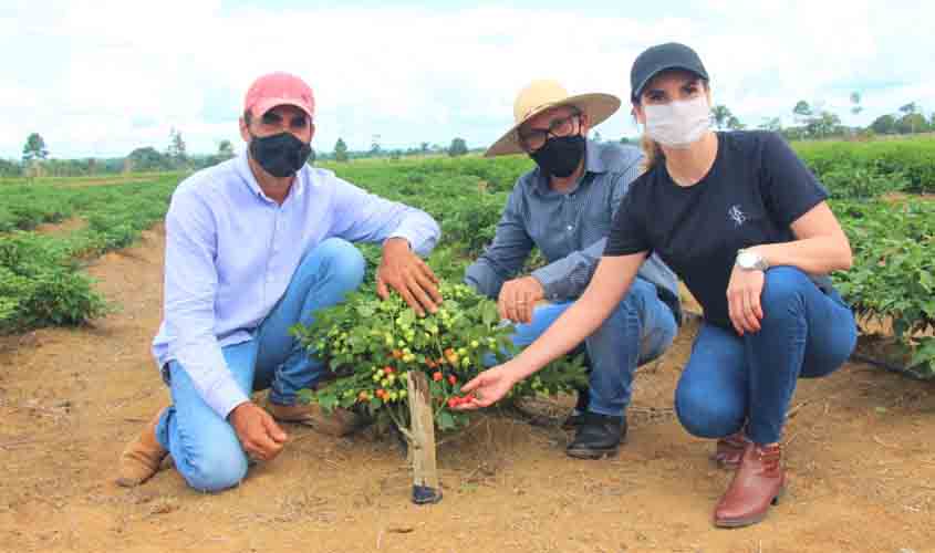 Prefeita Carla Redano visita produtores e garante apoio ao Homem do Campo