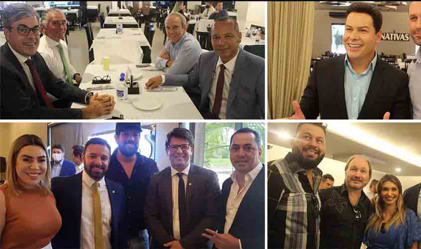 Saiba quem são os famosos que vibraram na churrascaria quando Bolsonaro mandou imprensa à PQP