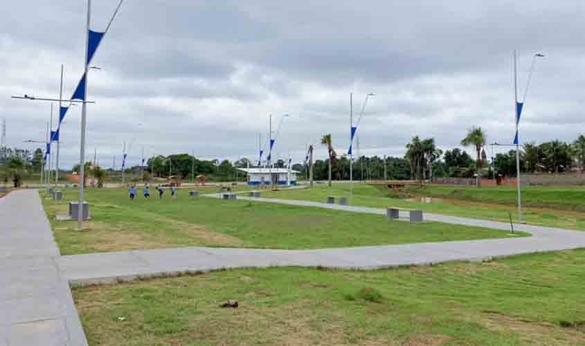 Com investimento de quase 3 milhões, obras no Parque do Buriti, são implementadas pelo governo de RO
