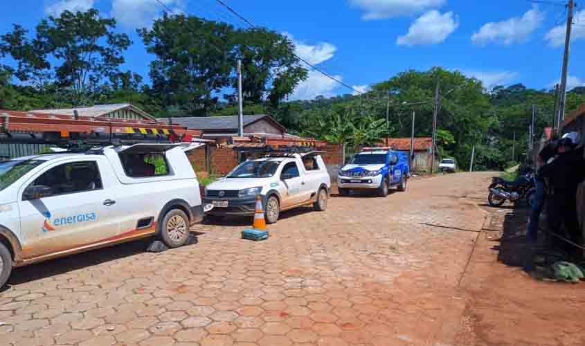 Mulher é presa em flagrante por furto de energia