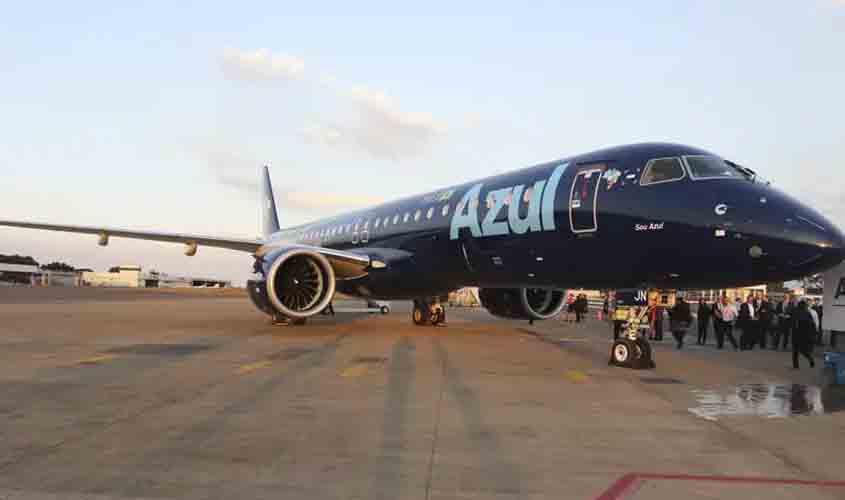 Azul inaugura nova rota conectando Viracopos (SP) e Vilhena (RO)