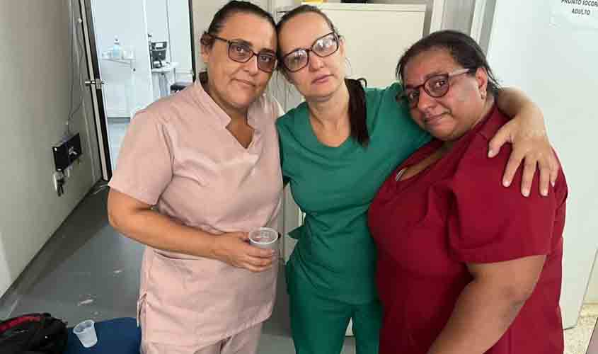 Coren-RO exalta atuação heroica de profissionais de Enfermagem que salvaram vidas em incêndio no Hospital Municipal de Ji-Paraná
