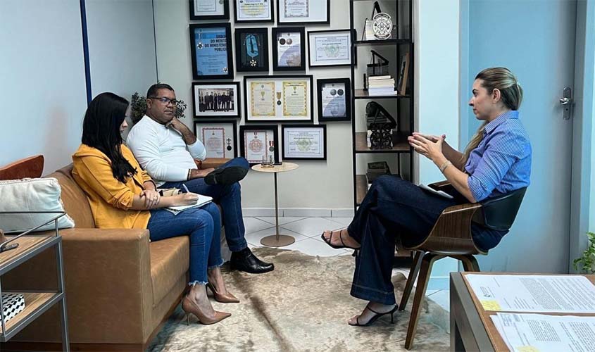 Em reunião, MPRO pede mapeamento da educação inclusiva na rede de ensino municipal