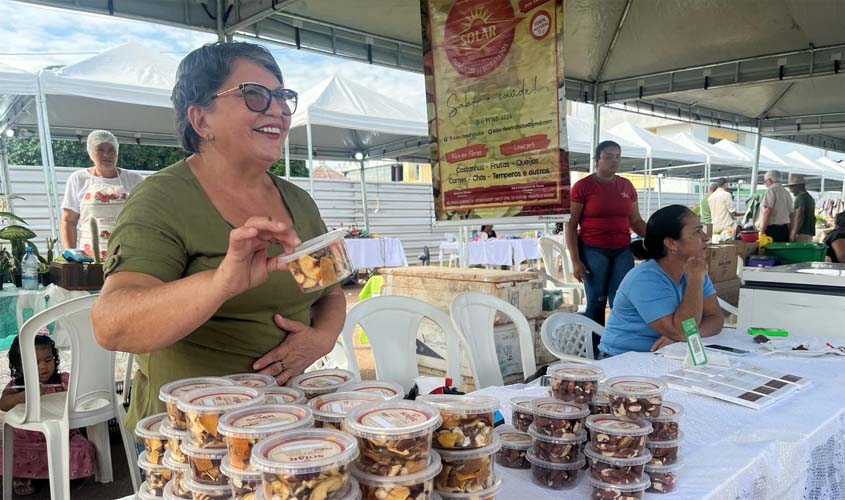 Produtores rurais expõem produtos regionais em Feira da Agricultura Familiar nesta sexta (1°), no Porto Velho Shopping