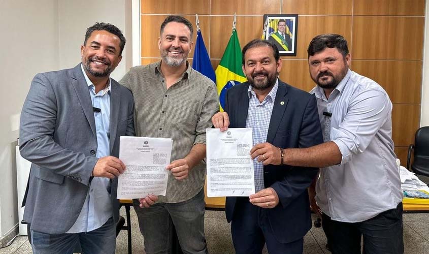 Laerte Gomes viabiliza convênio entre Detran e Prefeitura de Ji-Paraná