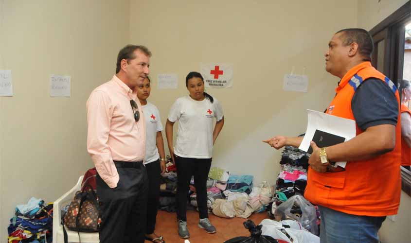Prefeito agradece a agentes da Defesa Civil Municipal pelo empenho no socorro aos ribeirinhos