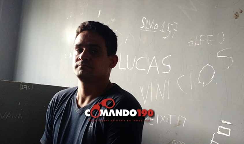 PM encontra drogas dentro de suposta boca de fumo e prende suspeito, em Ji-Paraná