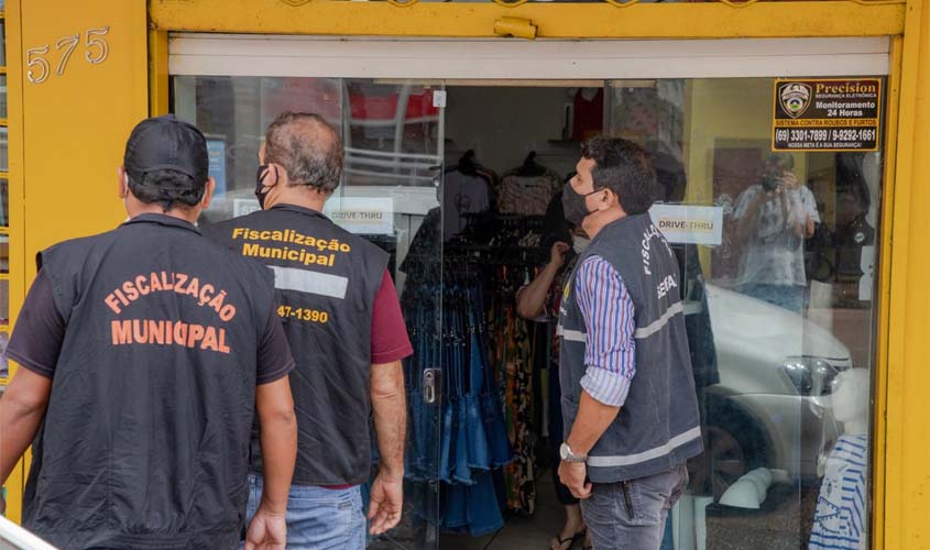 Operação Argos II fiscaliza comércio em Porto Velho