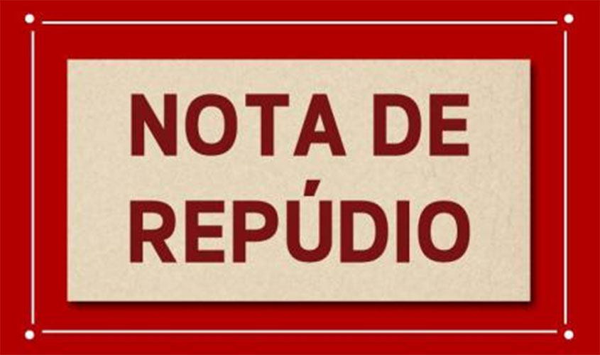 NOTA DE REPÚDIO – SINDSAÚDE