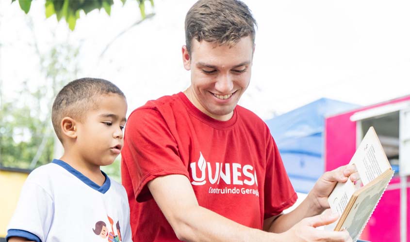 UNESC arrecada livros infantis para Biblioteca Municipal 