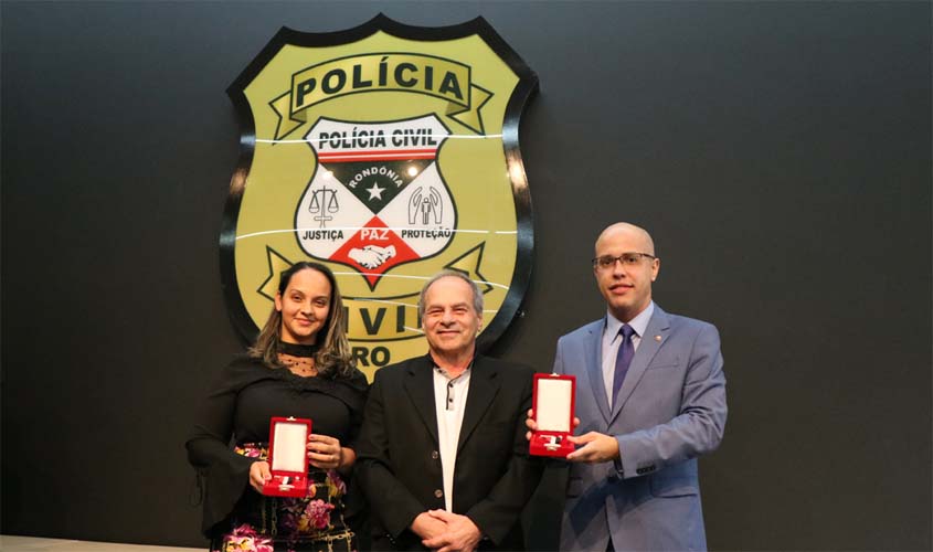 Integrantes do MPRO são homenageados pela Polícia Civil