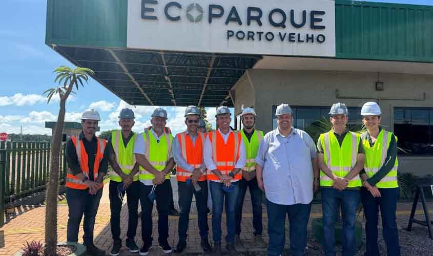 Vereadores de Porto Velho realizam visita técnica ao Ecoparque e conhecem de perto as operações