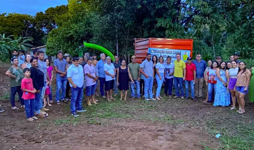 Deputado Luizinho Goebel entrega implementos agrícolas no valor de R$ 150 mil para Associação Nova Canaã, em Nova União