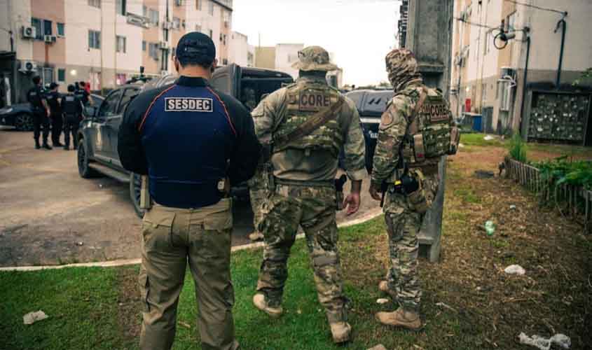 Governo realiza operação integrada para combater organizações criminosas em Rondônia e estados vizinhos