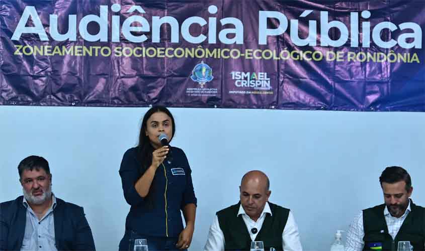 Deputada Dra. Taissa defende melhorias no zoneamento durante audiência pública em Alta Floresta do Oeste