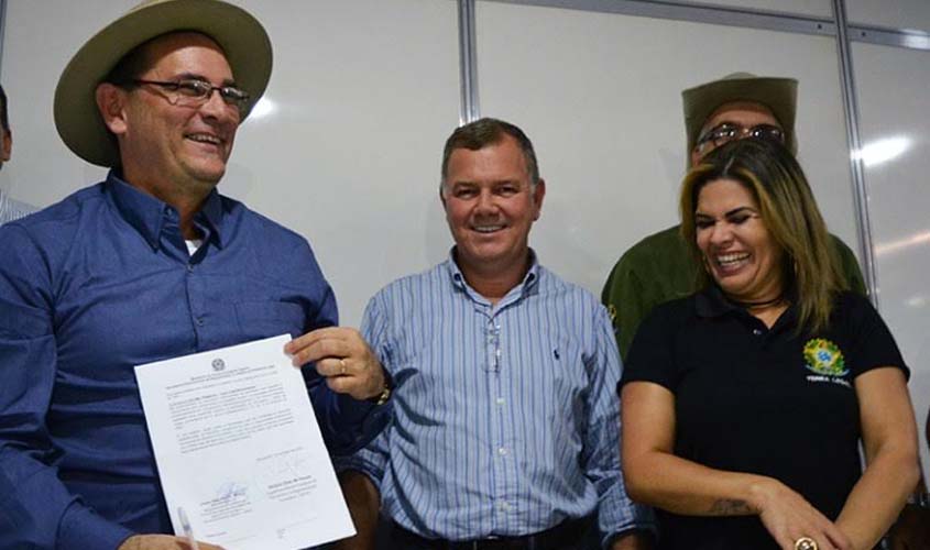 Ação de Lucio Mosquini garante parceria do Terra Legal com Incra e governo de Rondônia