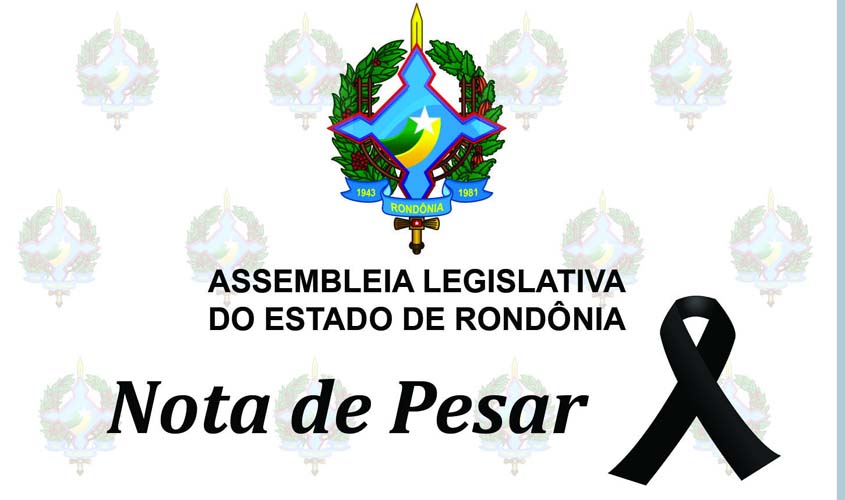 Nota de Pesar do Deputado Jair Montes 