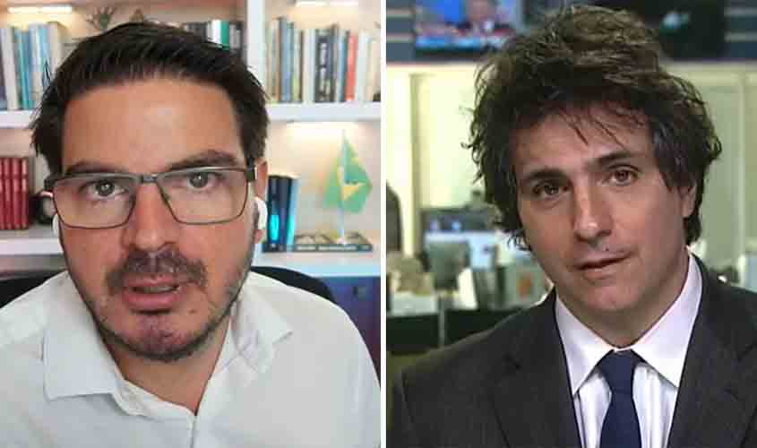 Constantino ataca Guga Chacra e toma enquadrada: “fica na Flórida vacinado defendendo o presidente do Brasil”