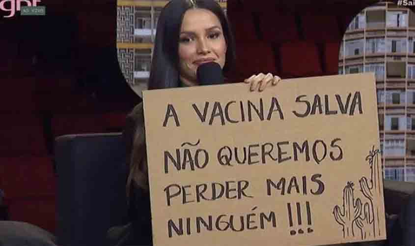 Juliette faz campanha contra o negacionismo: “confiem na ciência, na vacina, nos médicos” (vídeo)