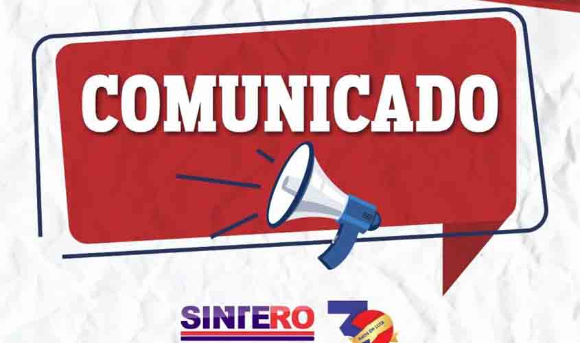 Comunicado Sintero