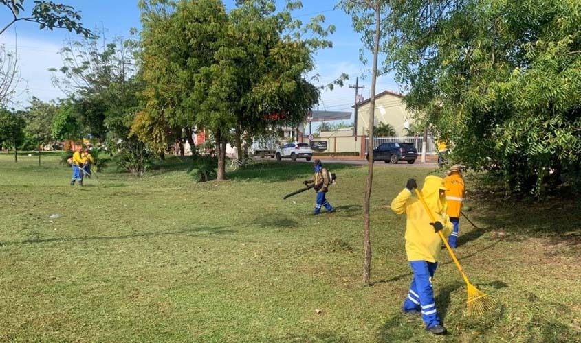 Prefeitura intensifica ações de limpeza em Porto Velho