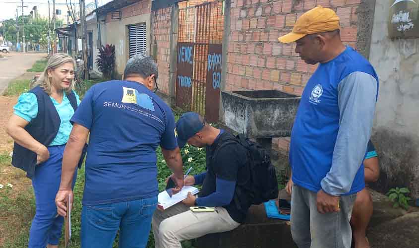 Prefeitura de Porto Velho realiza ação de regularização fundiária na zona Leste