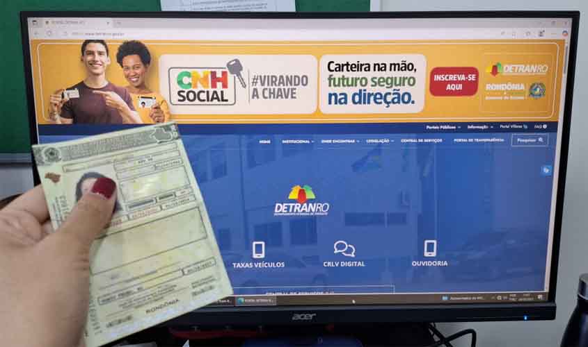 Inscrições para o programa CNH Social serão abertas nesta sexa-feira, 30, a partir da 10h